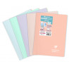 Clairefontaine koverbook blush 160-page spiral lined notebook