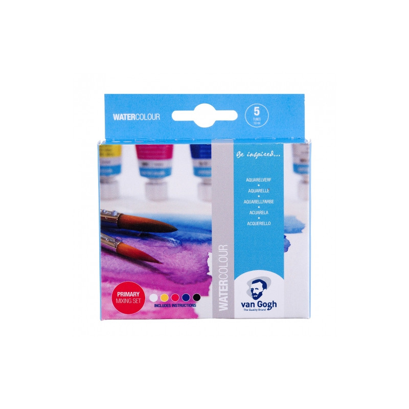 Talens van gogh set of watercolor paints 5x10ml