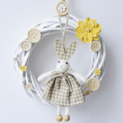 DpCraft guziki drewniane naturalne mix 30szt - sklep plastyczny - szał