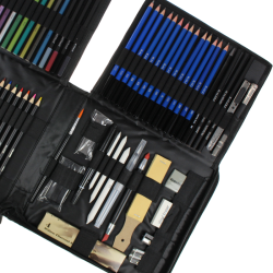 Kalour 83 Piece Sketch Drawing Set in the case