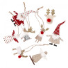 DpCraft Christmas wooden motifs 8 pcs