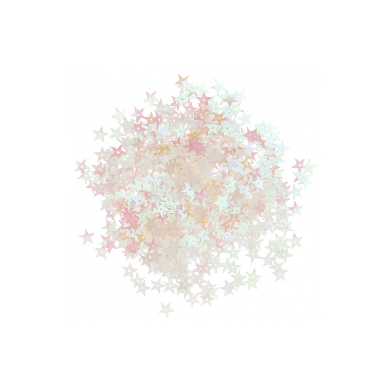 DpCraft sequins iridescent stars 15g