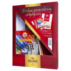 Koh-i-noor artistic gift set with progresso crayons No. 31