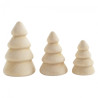 DpCraft wooden Christmas trees 3 pcs