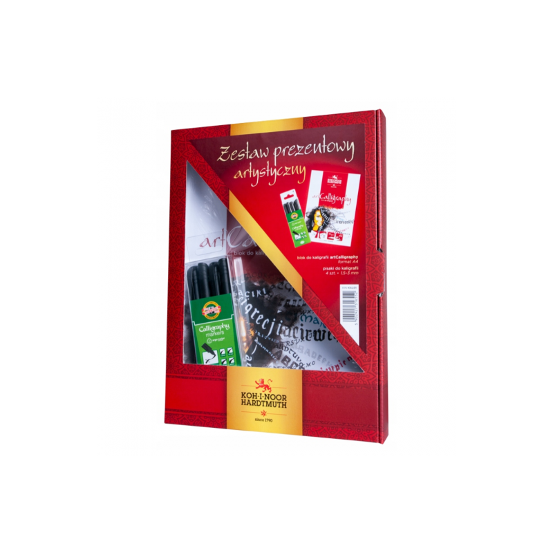 Koh-i-noor zestaw prezentowy do kaligrafii z flamastrami nr 34 - sklep