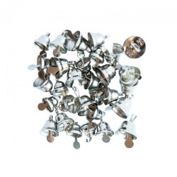 DpCraft silver bells mix 30pcs