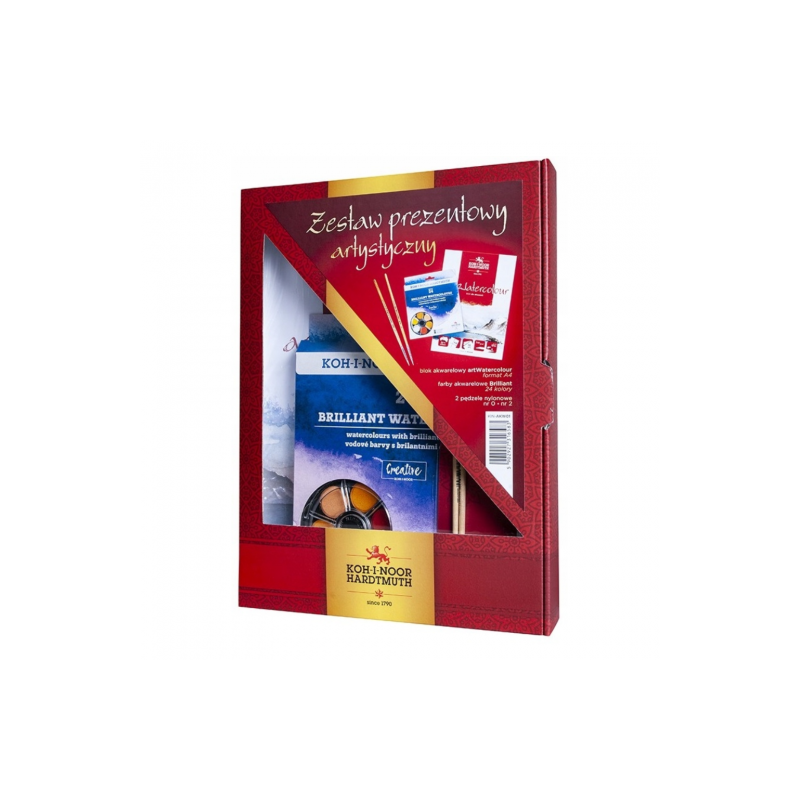 Koh-i-noor art gift set for watercolors no 30