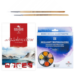Koh-i-noor art gift set for watercolors no 30