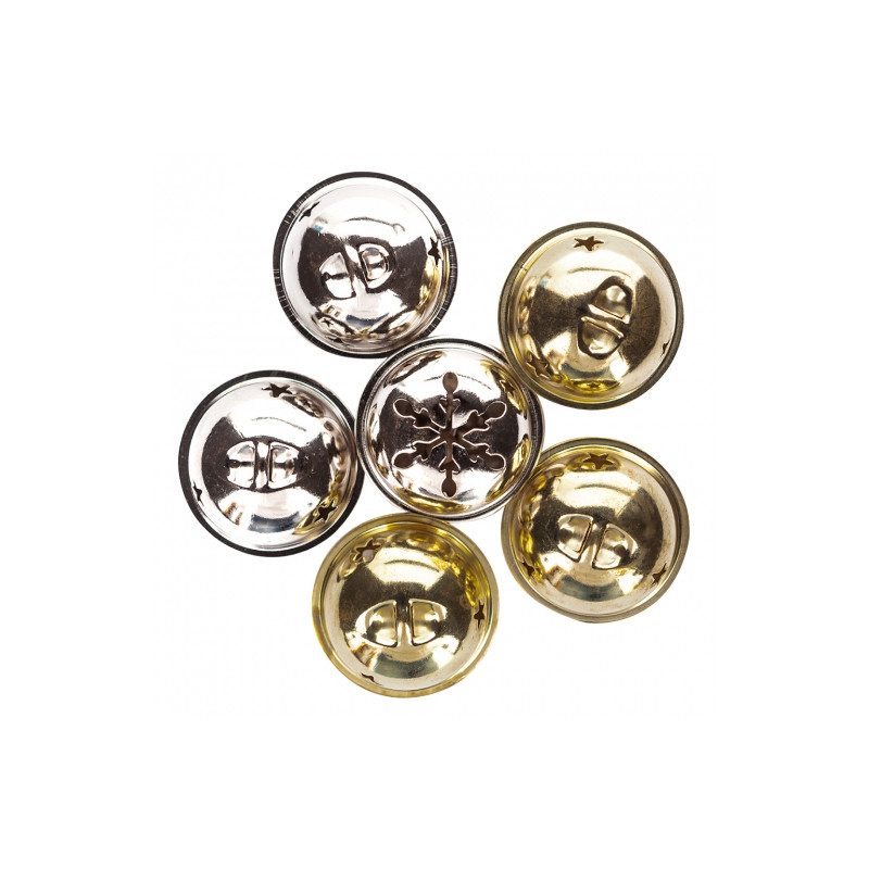 DpCraft metal bells 4cm 6pcs