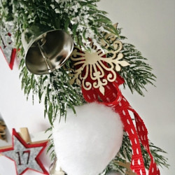 DpCraft metal bells 2.6 cm mix 20 pcs