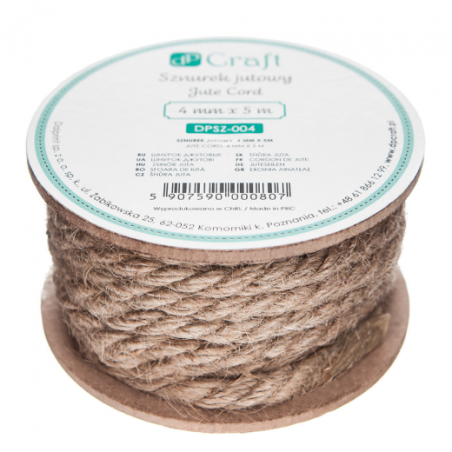 Jute twine 4mm x 5m