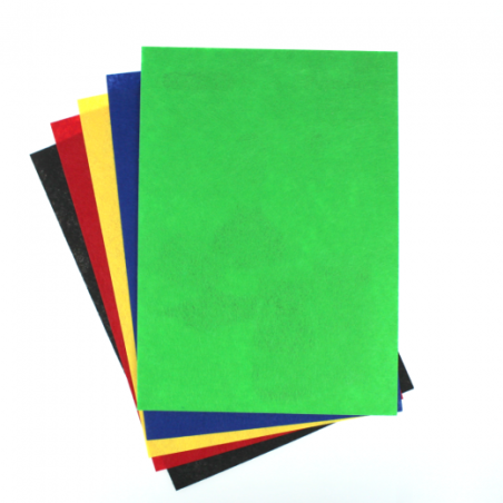 Felt A4 set no. 1 basic 5 pcs