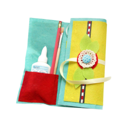 Felt A4 set no. 3 pastel 5 pcs