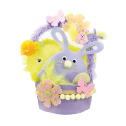 Pastel acrylic pompoms mix 78 pcs