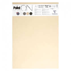 Clairefontaine paint on paper 6 colors A1 250g 12 sheets