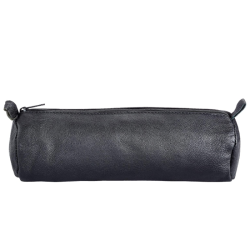 Alassio leather pencil case 21 x 6 cm