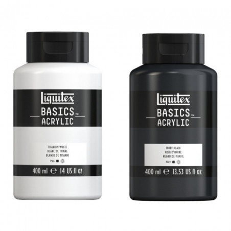 Liquitex basics acrylic paint 400ml