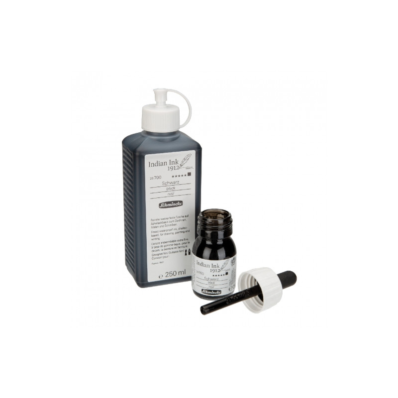 Schmincke indian ink 1912 black