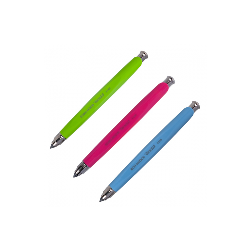 Koh i noor versatil metal mechanical pencil 5.6mm 3 colors
