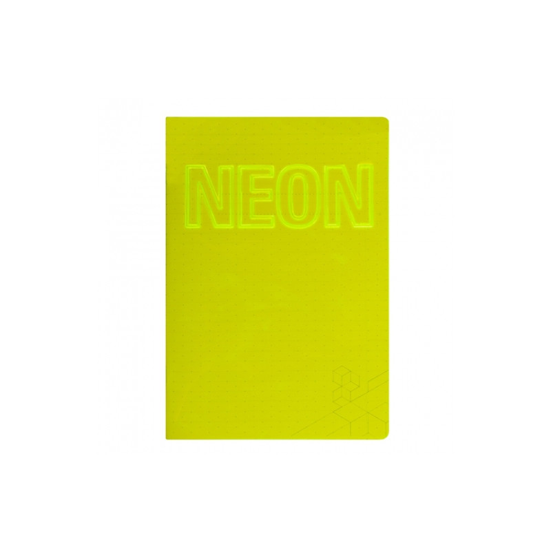 Koh-i-noor neon zeszyt linia z marginesem 80g 42strony - sklep plastyc