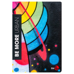 Koh-i-noor be more urban zeszyt linia 100g 36stron A4 - sklep plastycz