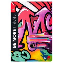 Koh-i-noor be more urban zeszyt linia 100g 36stron A4 - sklep plastycz