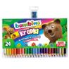 Bambino thick pencils with a sharpener 24 colors
