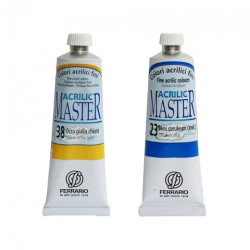 Ferrario master acrylic farby akrylowe 60ml- sklep plastyczny - szał d