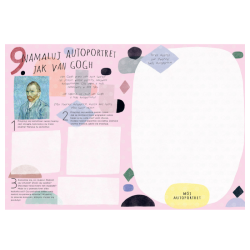 Maluj z Vincentem van Goghiem! Hanna Konola - sklep plastyczny - szał