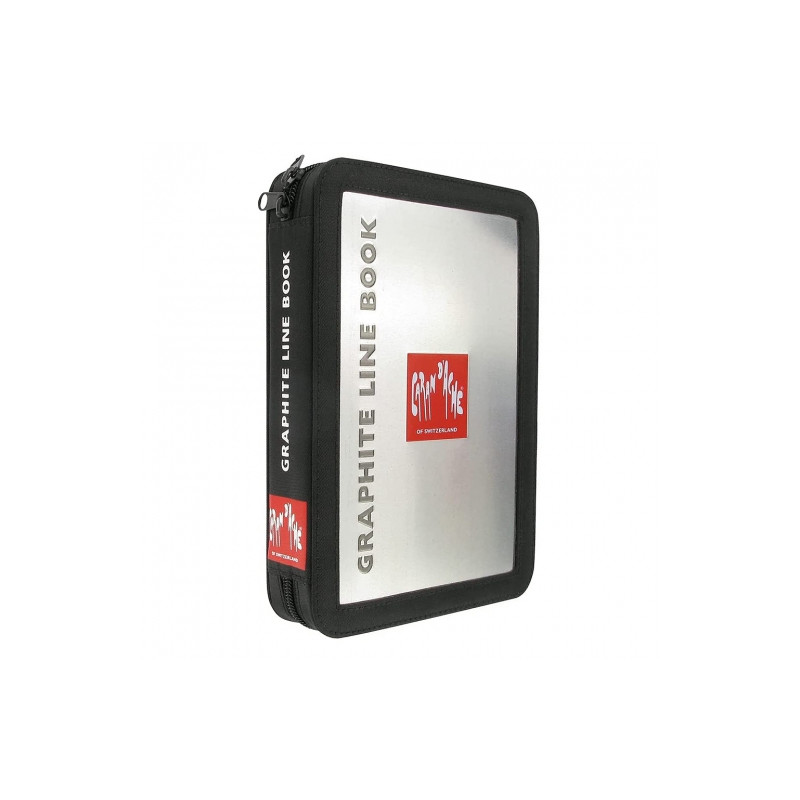 Caran d'Ache graphite line pencil case with accessories