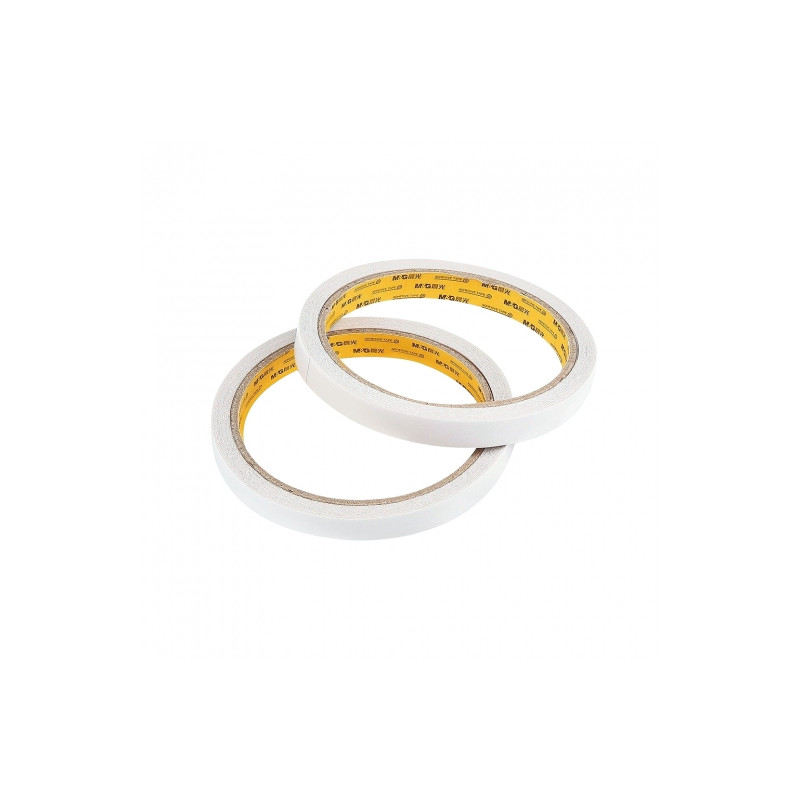 M&G taśma dwustronnie klejąca typu tissue 2sztuki - sklep plastyczny -