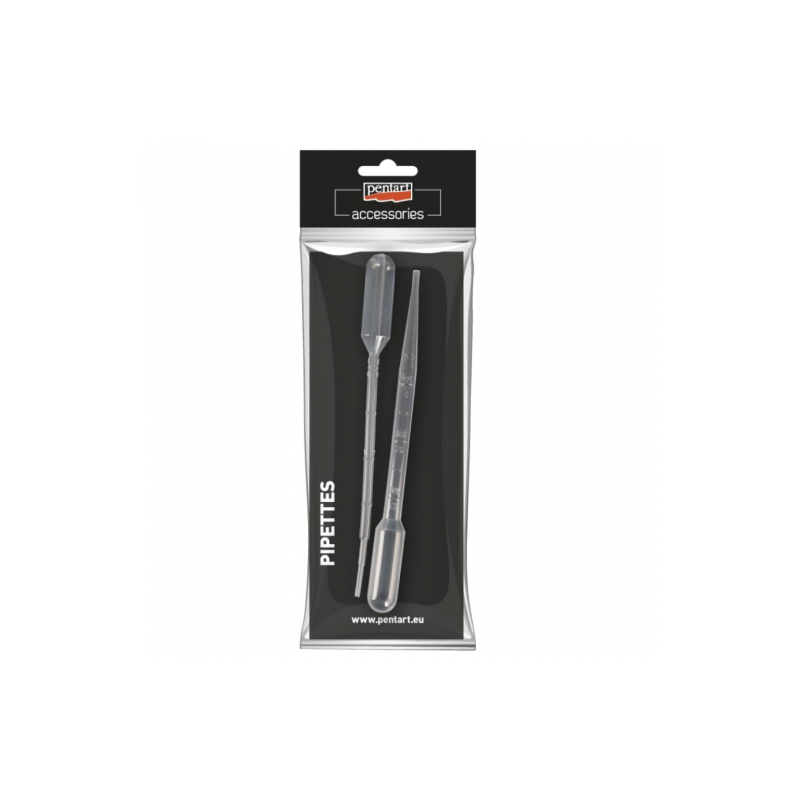 Pentart pipeta zestaw 2szt 1 i 3ml - sklep plastyczny - szał dla plast