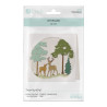 DP Craft die cut forest landscape 11,1cmx12,7cm