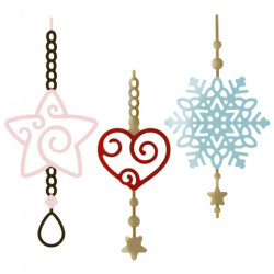 Dp craft set of dies openwork pendants 3 pcs