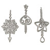Dp craft set of dies openwork pendants 3 pcs