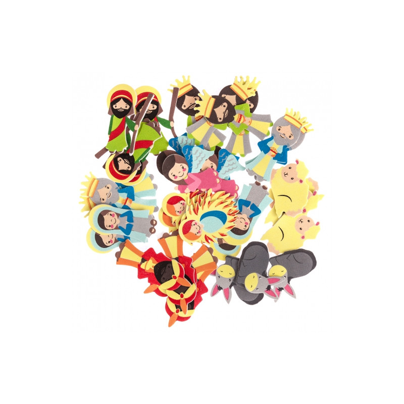 Dp Craft christmas nativity scene foam stickers 36pcs