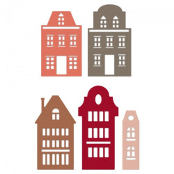 DP Craft set of dies houses 5 pcs