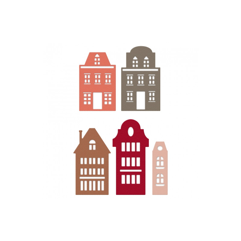 DP Craft set of dies houses 5 pcs