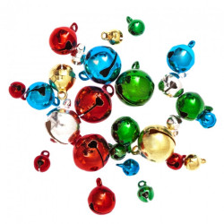 DP Craft dzwoneczki metalowe 26szt - sklep plastyczny - szał dla plast