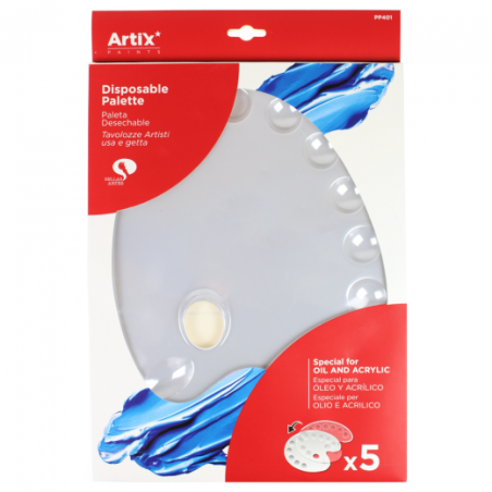 Artix plastic pallet with 4 disposable cartridges