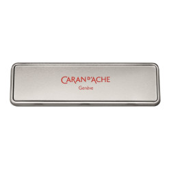 Caran d'Ache metal empty pencil case