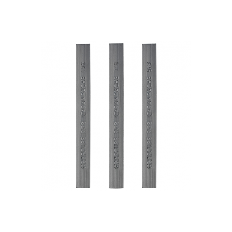 Caran d'Ache grafcube rgb graphite 10mm water-soluble