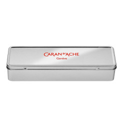 Caran d'Ache metal empty pencil case XL