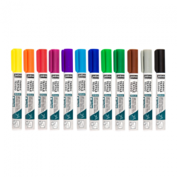 Pebeo setacolor 7A set of 12 pens for light fabrics