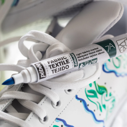 Pebeo setacolor 7A zestaw 12 szt pisaków do jasnych tkanin - sklep pla