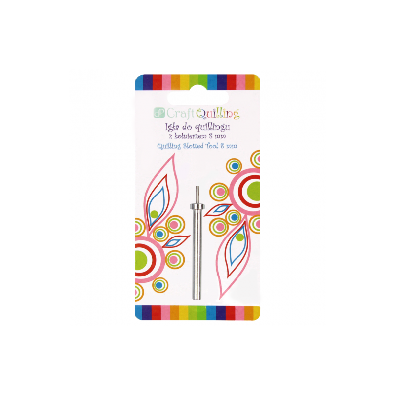 Dp craft igła do quillingu z kołnierzem 8 mm - sklep plastyczny - szał