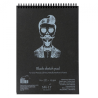 SM-LT black sketch szkicownik na spirali A5 165g 20 ark - sklep plasty