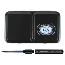 Szmal aquarius a set of 12 cube watercolors with a brush Casaneo 1593