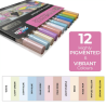 Zieler pastel set of 12 acrylic markers 2.5 mm