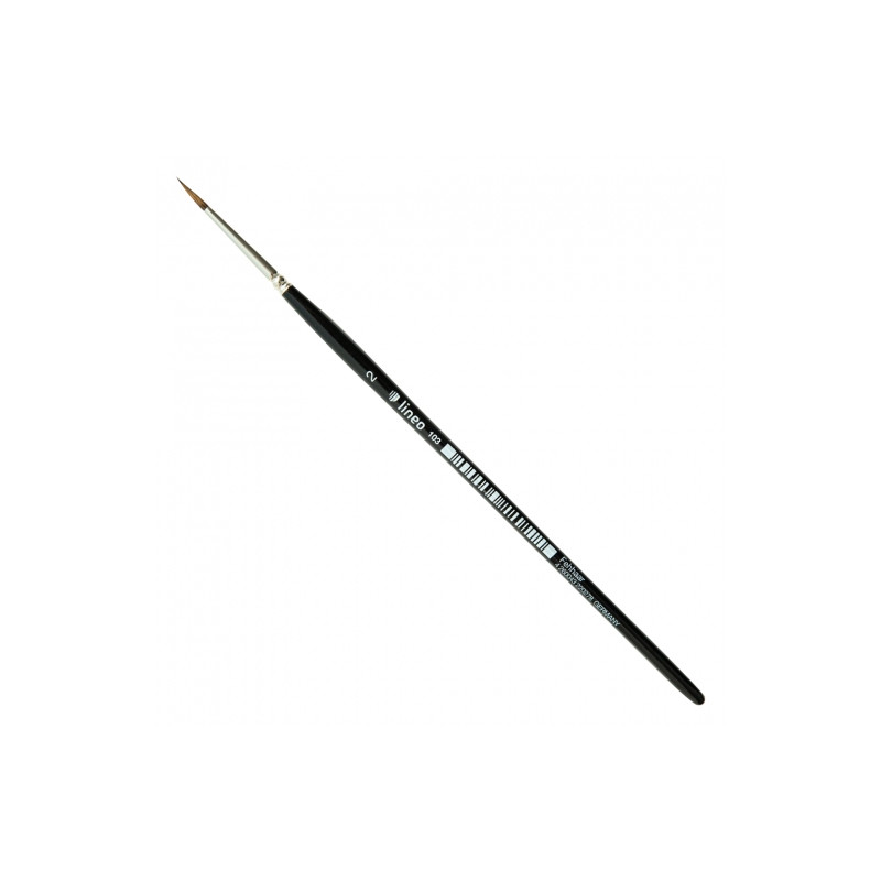 Lineo round brushes squirrel series 103
